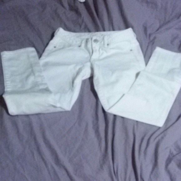 White AE Pants - Picture 1 of 1