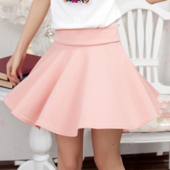 XS Pink Skater Skirt
