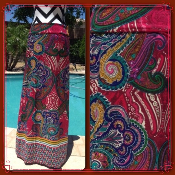Moroccan bohemian maxi