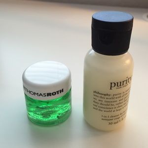 Philosophy Purity cleanser&Peter Thomas Roth mask