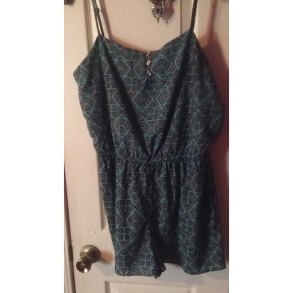 Geometric shape romper