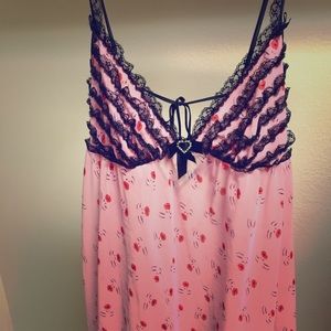 Betsey Johnson frilly negligee