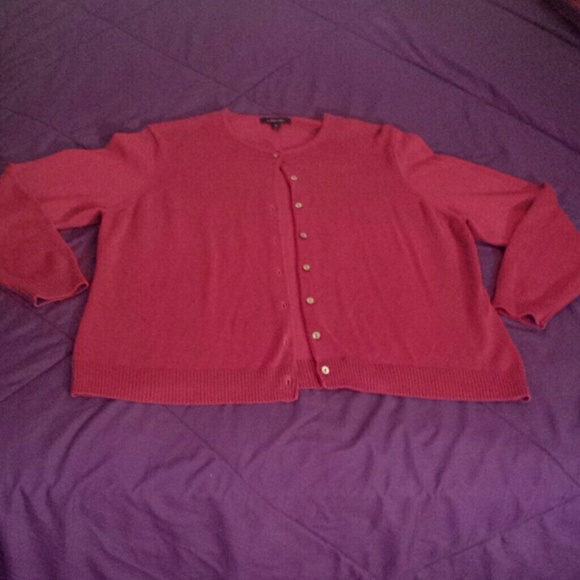 Cranberry Cardigan!