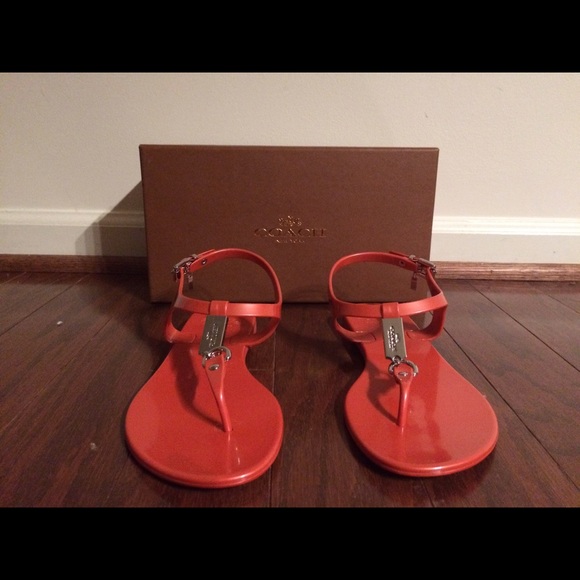 Coach Shoes - Authentic Coach Plato Shiny Jelly SZ 6M