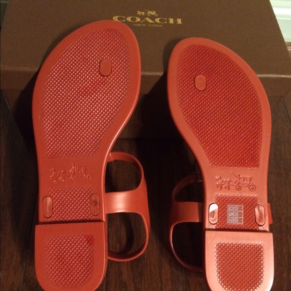 Authentic Coach Plato Shiny Jelly SZ 6M - Picture 3 of 4