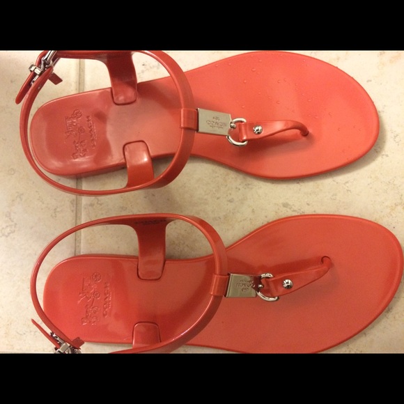 Authentic Coach Plato Shiny Jelly SZ 6M - Picture 4 of 4