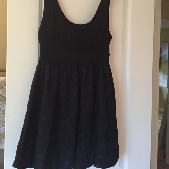 Black cocktail dress