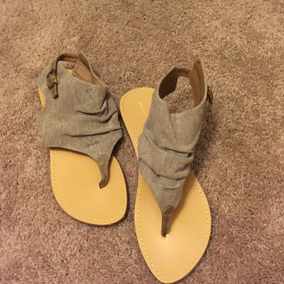 Tan sandals