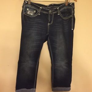 Vanity Premium Denim Capris