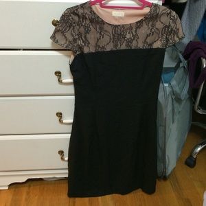 2/$15 New Cute black lace dress!
