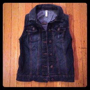 Denim vest