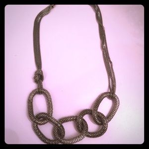 Silver chain necklace