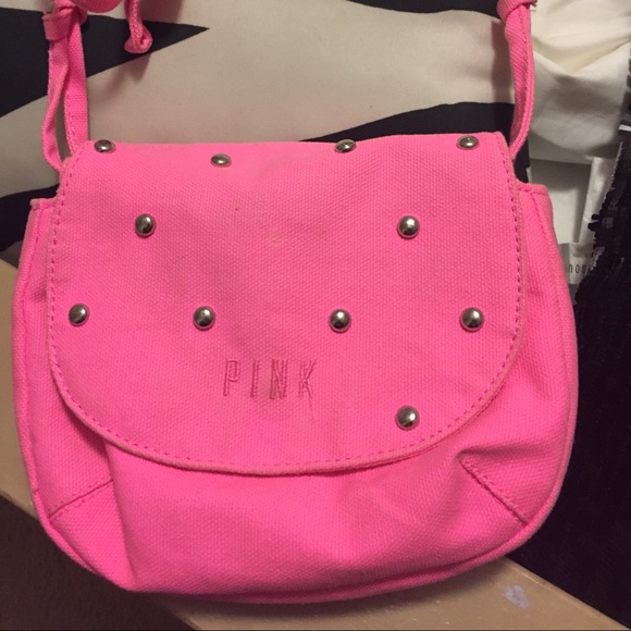 ❗SOLD❗️Victoria secret PINK mini crossbody bag❗️❗️