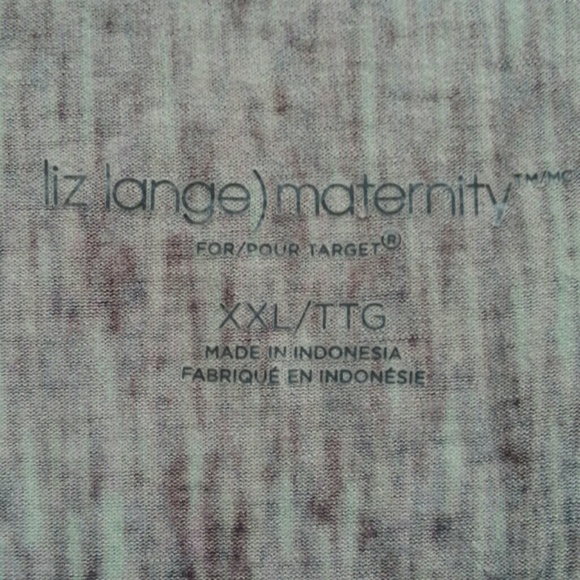 Purple maternity blouse - Picture 2 of 3