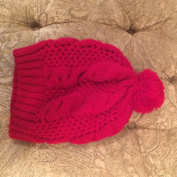 Red beanie