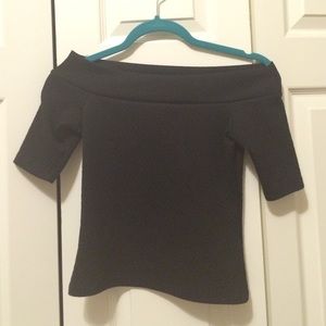 Charlotte Russe Off The Shoulder Top