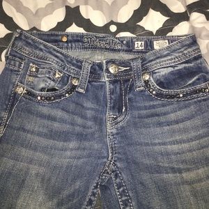 Boot cut jeans