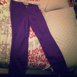 Purple pants