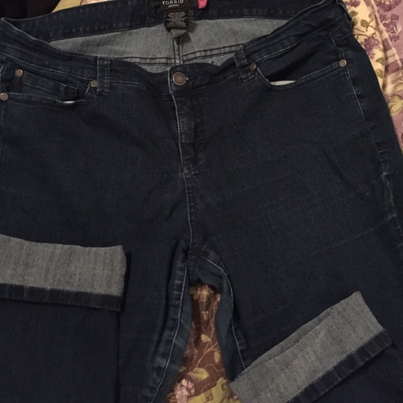 Torrid jean capris