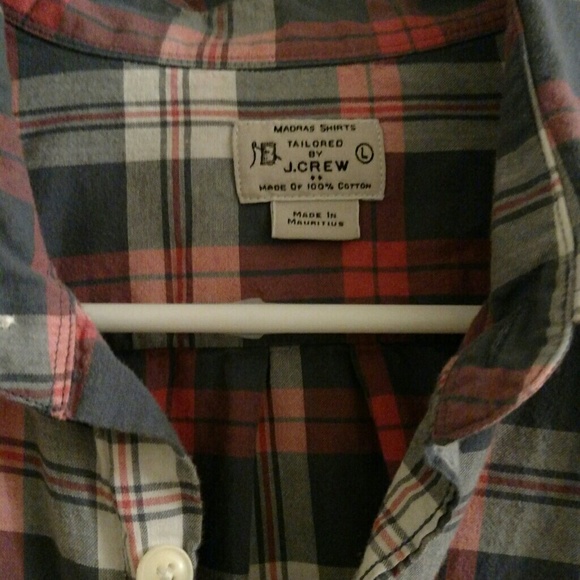 J.Crew Men's Plaid Shirt