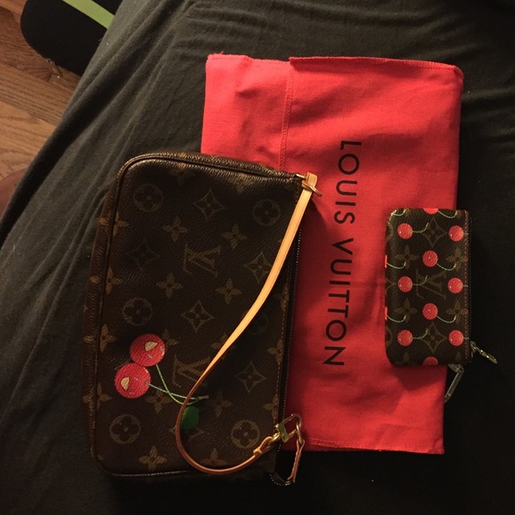 Limited Edition Louis Vuitton Cherry Purse/Wallet
