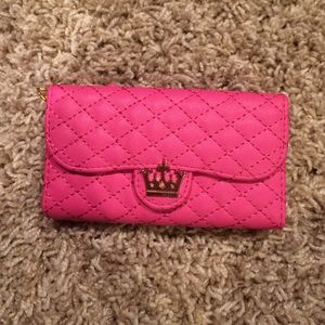 SOLD 5c pink purse case