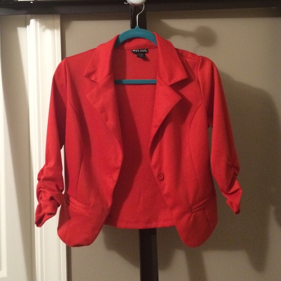 Orange Blazer