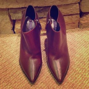 Ralph Lauren Collection Brown Ankle Boots