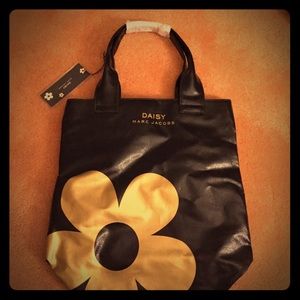 Marc Jacobs daisy canvas tote bag
