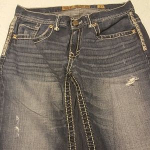 Short buckle bke men