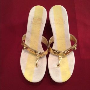 Coach Platform Thongs