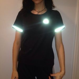 Adidas reflective t shirt