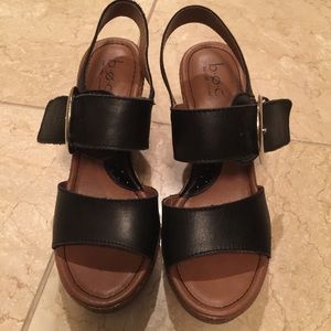 BOC Black Wedges