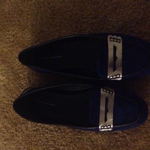 Brand new never worn blue suede shoes!