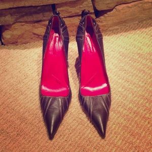 Cesare Paciotti Brown Pointed toe Pumps