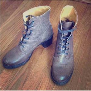 Leather FRYE Combat Boots