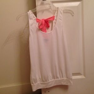 Pink Bow Tank