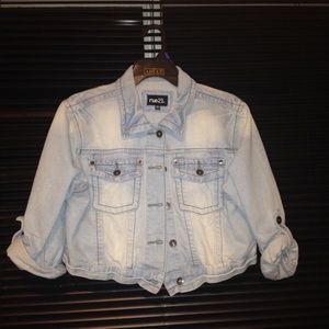 NWOT Light washed jean jacket