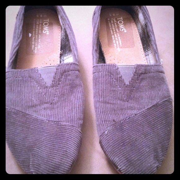 Grey Cord Toms