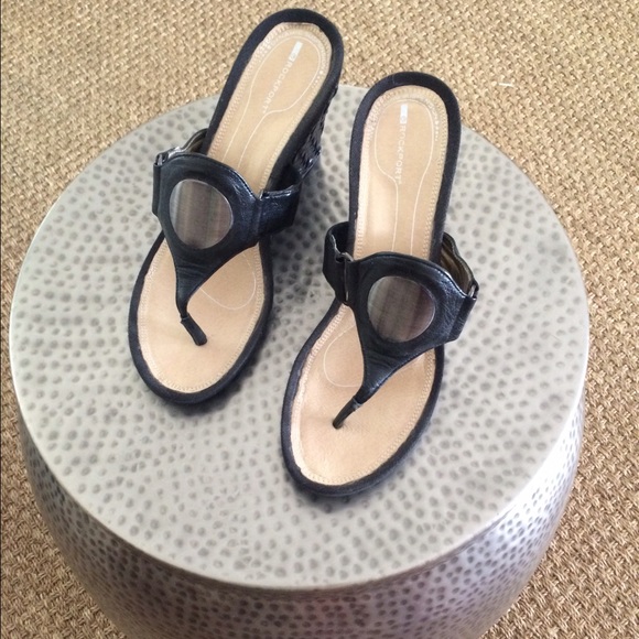 Rockport basketweave wedges