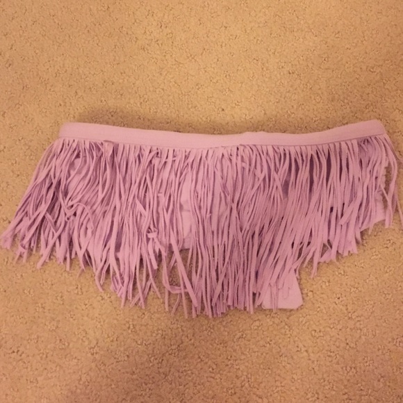 L Space strapless bikini top