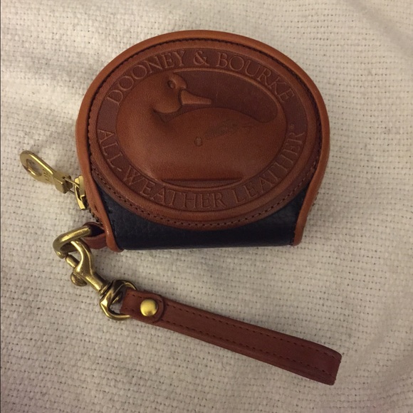 Dooney & bourke All weather leather coin wallet
