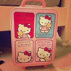 Hello kitty suitcase