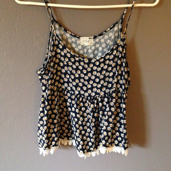 Pacsun Sunflower tank top