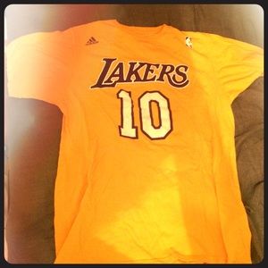 Mens Adidas LA Lakers Steve Nash Jersey