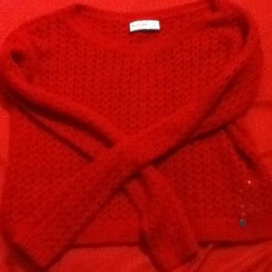 Red kids sweater