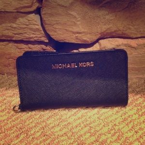 Michael Kors Black iPhone 5S Wallet