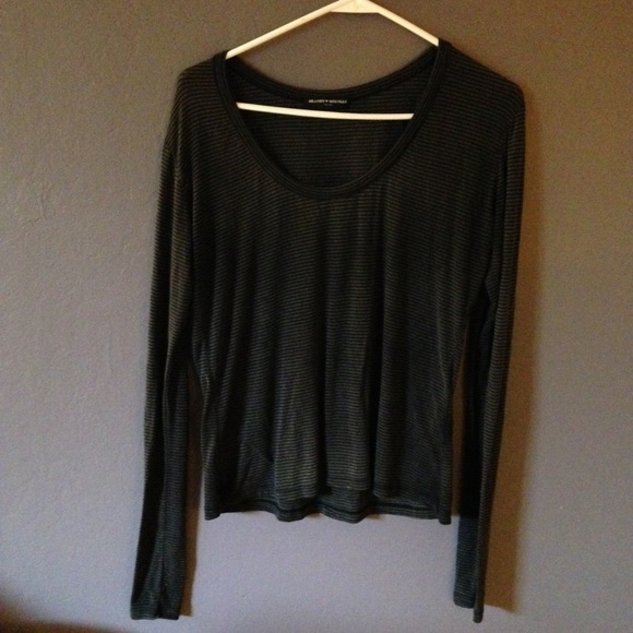 Brandy Melville striped soft long sleeve
