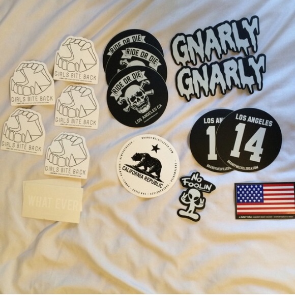 1 Gnarly, 1 LA, 1 Whatever, 1 No Foolin.