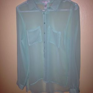 Sheer blouse